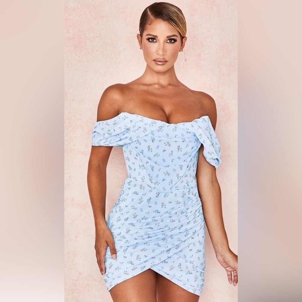 House of CB Off Shoulder Mini Dress
